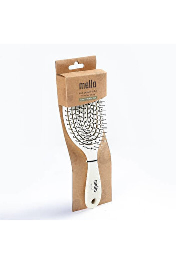 Mila Mila Hairbrush 6631 Oval Light Beige