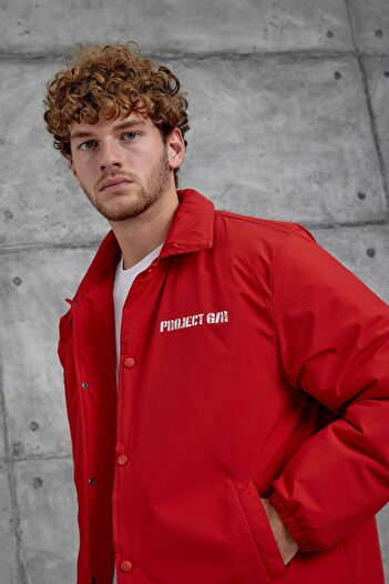 NOMARC Red Nmrc Seasonal Oversize Jacket