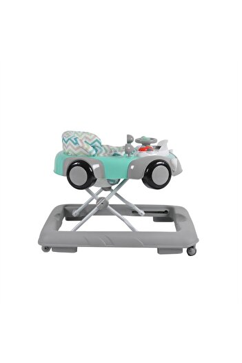 NOVOKIDS Adjustable Baby Walker NOVOKIDS™ Shelby Mini Car, Foldable, 8 Wheels, Music and Steering Wheel, Tu