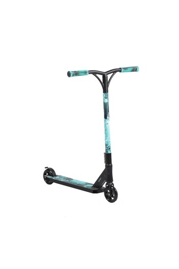 NOVOKIDS Freestyle Scooter Shock Stunter, Maximum 100 kg, Foot Brake, Aluminum Frame and Wheels, 110