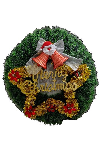 NOVOKIDS Christmas Wreath XXL for Door and Home NOVOKIDS™ Christmas Crown, Diameter 47 cm, Decorated, Pine
