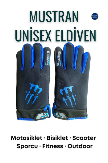 Mustran Energy Series Sportsman Fitness Outdoor Exercise Gloves – Non-Slip, Flexible Unisex (5 Colors)