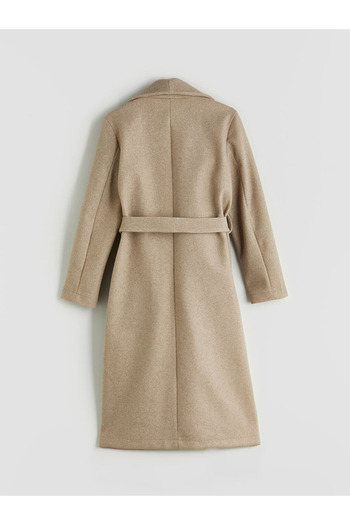 LC Waikiki Lcwaikiki Women's Jacket Collar Cashmere Coat