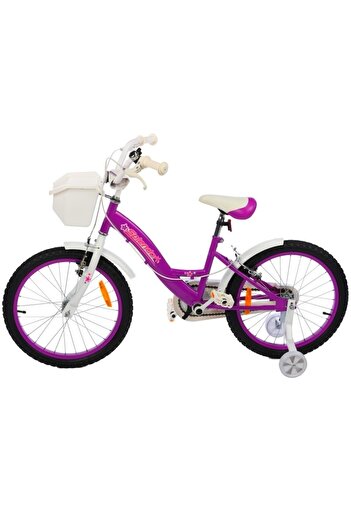 NOVOKIDS Children's Bicycle Splend'Or Boom Edition with Basket, 16" Wheels, Max 35 kg, Adjustable Ha