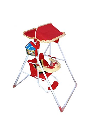 NOVOKIDS Baby and Children's Swing for Indoor and Outdoor NOVOKIDS™, With Melodies and Lights, Footrest, Sa