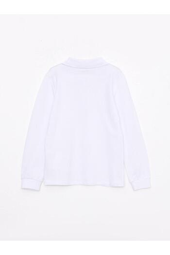 LC Waikiki Polo Neck Long Sleeve Girls' T-Shirt (W2)