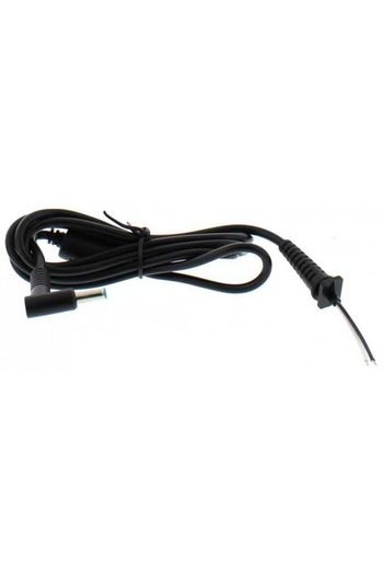 OEM DC power cable for HP laptop 4.5x3.0mm pin L 1.2m 90W with 2 wires