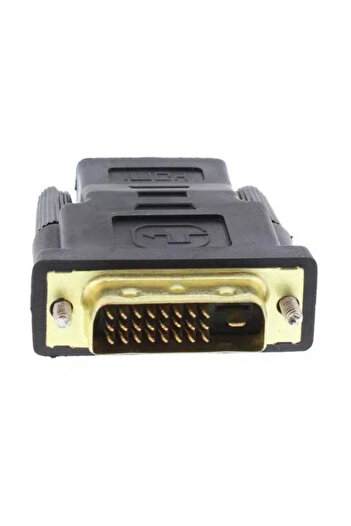 Well HDMI 19 pin female - DVI-D 24+1 pin male gold-plated adapter