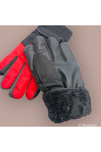 Mustran Alpine Series Waterproof Winter Snow Motorcycle Cycling Outdoor Gloves – Thermal Furry Unisex