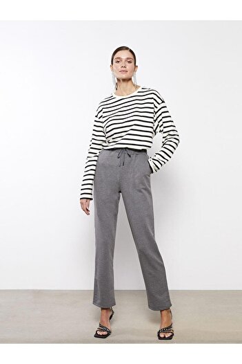 LC Waikiki Women's Elastic Waist Straight Sweatpants (W2)