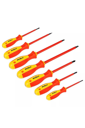 Rebel Insulated screwdriver set 1000V 7pcs