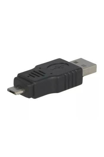VCOM USB 2.0 adapter USB A male - USB B male micro plug nickel-plated CA416-PB