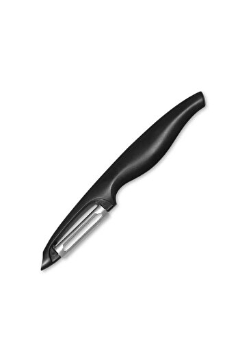 soonaksesuar 41310 Toothed Peeler, Black - Plastic Handle