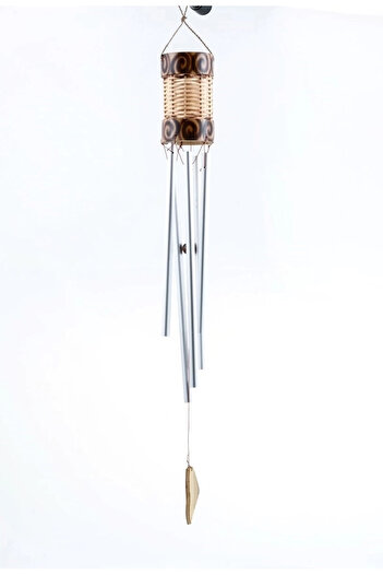 soonaksesuar Wind Chime with Bamboo Metal Top 83 cm St00143
