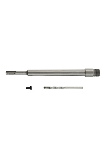 Lawazim Pro7 SDS Hammer Drill Adapter -160mm- M22x2 Male Thread to SDS Plus Converter with Pilot Bit