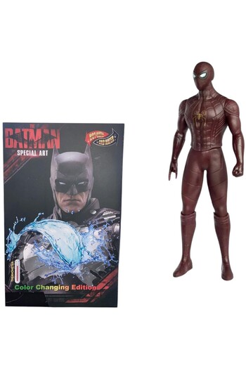 Toybox Spiderman Figure That Changes Colors in Water 25cm For Kids
