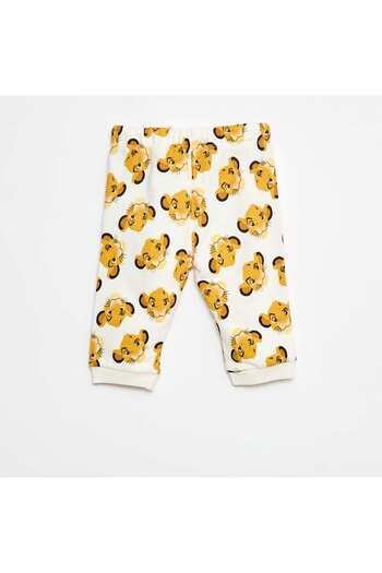 KIABI 'Disney' French terry trousers WHITE