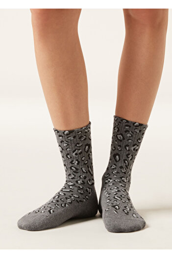 Calzedonia Forest Patterned Sports Socks