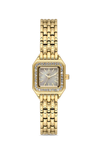 Platin Pierre Pl-1176La-B4 Minimal Square Women's Wristwatch
