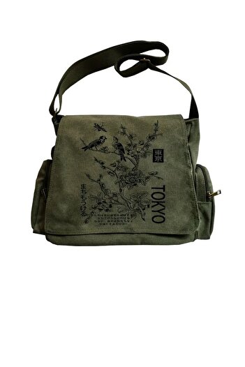 Touz Moda Tokyo Printed Unisex Messenger Bag