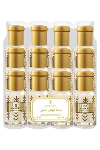 Musk - Set of 12 original white musk perfumes 12 x 6 ml