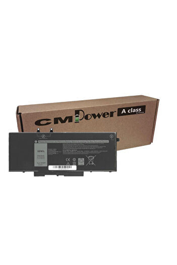 CM POWER Laptop battery compatible with Dell Latitude 14" 5410, 15" 5510 3HWPP 01VY7F