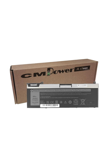 CM POWER Laptop battery compatible with Dell Precision 7530, 7540, 7730 - 5TF10 5TF10 7.6V