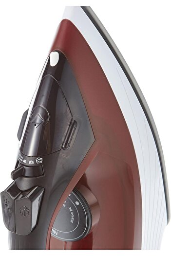 Black&Decker Black & Decker 1600W 300ml Steam Iron, Ceramic Coated Soleplate with Anti Calc, Drip, Self Clean and