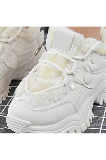 Tmall Women's sports shoes, with suede interior, D1453, Beige