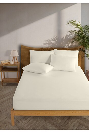 Evim Siena Ranforce 100% Cotton Fitted Sheet Set