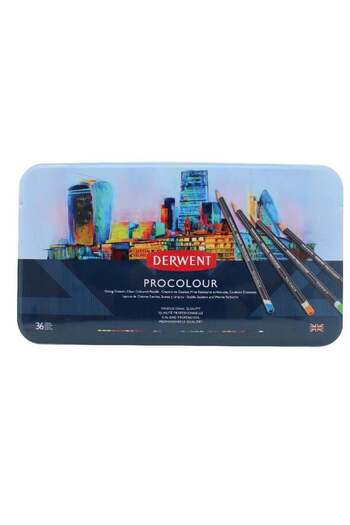 Derwent Procolour Colored Pencil Set