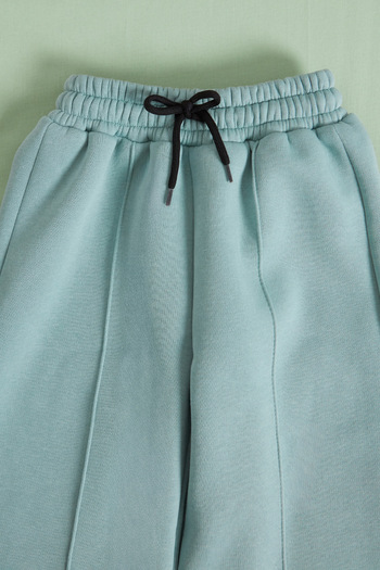 Fulla Moda 3 Thread Çima Stitched Girls' Palazzo Sweatpants
