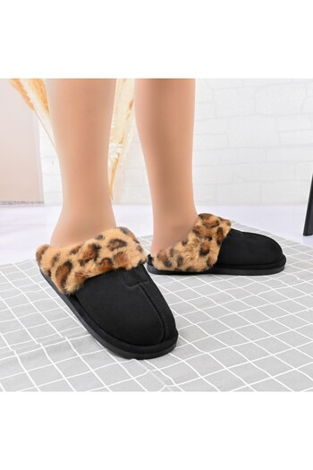 Tmall Women's Slippers, in Reversed -Leather, Soft, PD1054, Black