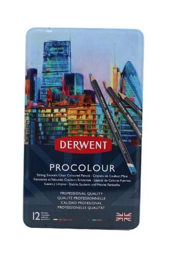 Derwent Procolour Colored Pencil Set