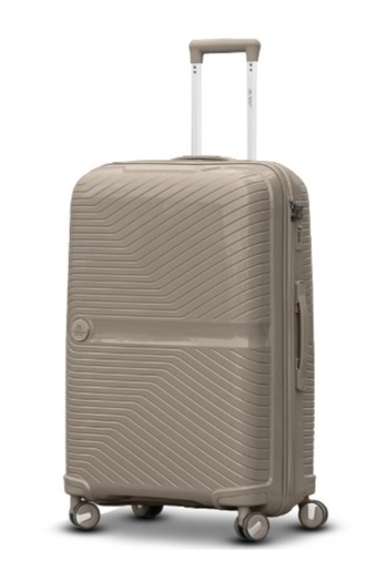 ZAAPPY Hard Case 28 Inch (30-35kg) Miami PP Luggage Lightweight, Unbreakable, Secured Lock