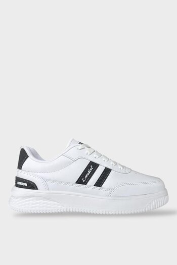 Liger Unisex Light Sole Daily Comfortable Sports Shoes White - Smoked