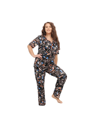Generic Women's Oversized Cotton Pajamas - PJ 985