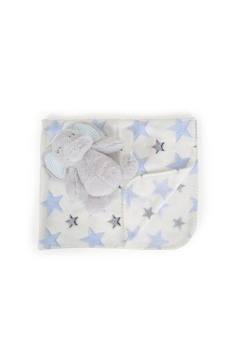 Cangaroo Set Blanket for Children with Toy Elephant Blue 90/75 cm