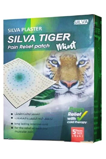Silva Tiger - Pain Relief Patch Mint (9X6) 4 Pieces