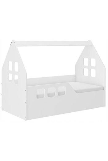 NOVOKIDS House-shaped children's bed NOVOKIDS™ Magic White House, 160x80 CM