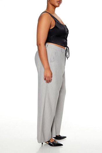 Forever 21 Plus Size Wide-Leg Pantolon
