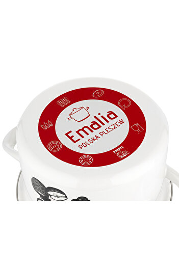 Florentyna Enamel Pot 22 cm, 4.8 liters