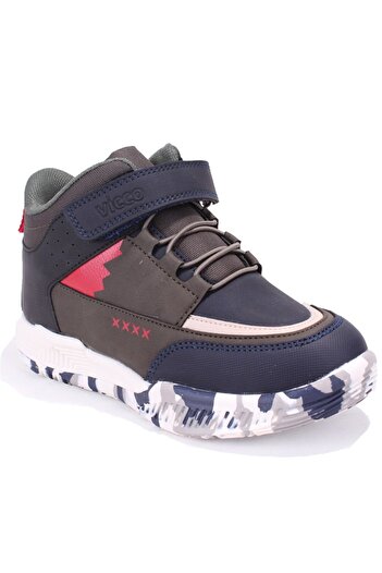 Vicco Αθλητικά μποτάκια Altay 946F25K415 Khaki Orthopedic Daily για αγόρια