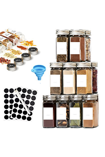 Teno Set of 12 Aluminum Condiments