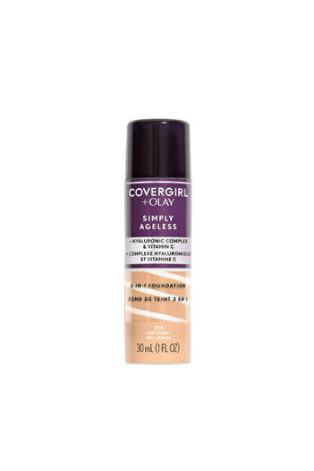 covergirl كوفر جيرل كريم اساس 30 مل 255 سائل سيمبلي ايجليس 3 في 1 سوفت هوني