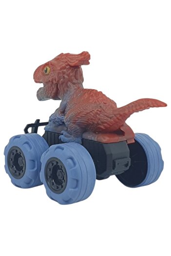 Birlik Oyuncak Friction Dinosaur Cars 12 cm - H-20 - Red