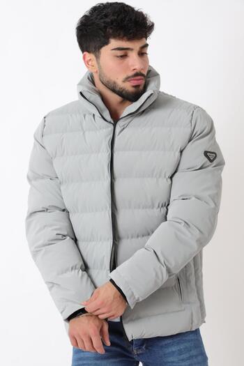 Stilkombin Pocket Detail Stand Collar Embroidered Nova Winter Coat Pldp 3012_50463