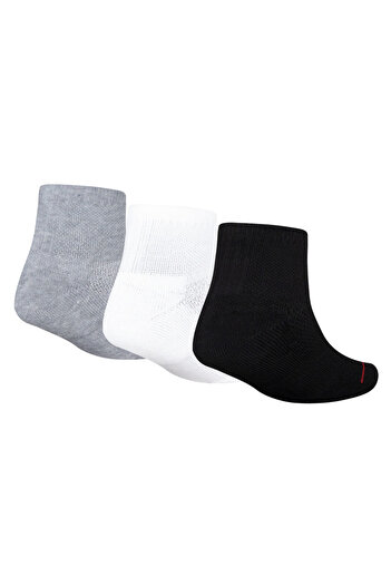 Nike Jordan Jumpman Black-Grey White 3-Piece Socks Wj0009