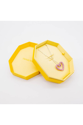 Swarovski Necklace UNA with Heart Pendant