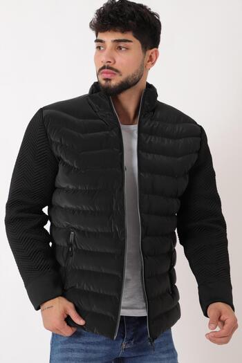 Stilkombin Nova Kol Knitwear Winter Puffer Coat Pldp 3011_50464